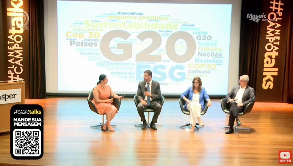 Planeta Campo Talks: o futuro do agronegócio brasileiro no palco mundial